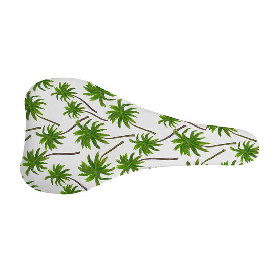 Palm Tree Pattern Print Bicycle Seat Cover