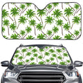 Palm Tree Pattern Print Car Windshield Sun Shade