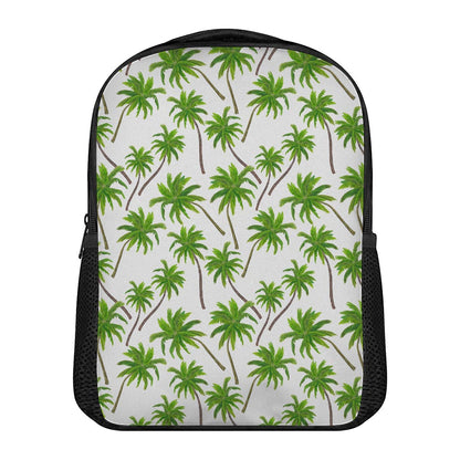 Palm Tree Pattern Print Casual Backpack