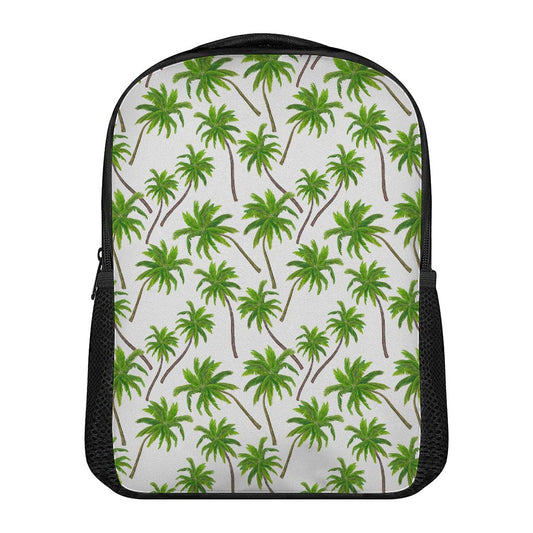 Palm Tree Pattern Print Casual Backpack