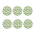 Palm Tree Pattern Print Coaster Set