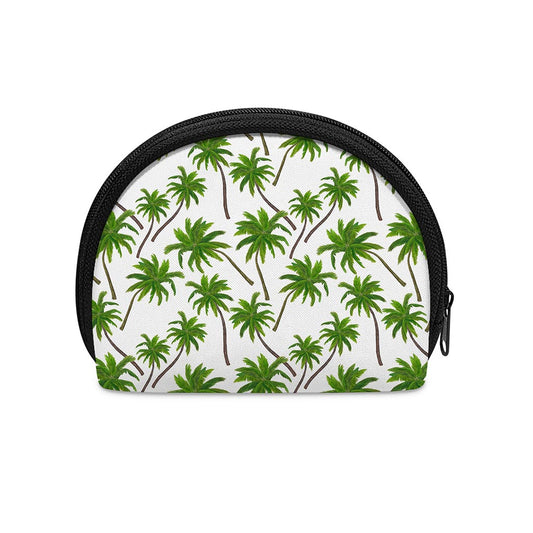 Palm Tree Pattern Print Coin Purse