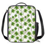 Palm Tree Pattern Print Crossbody Lunch Bag