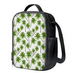 Palm Tree Pattern Print Crossbody Lunch Bag