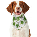 Palm Tree Pattern Print Dog Bandana