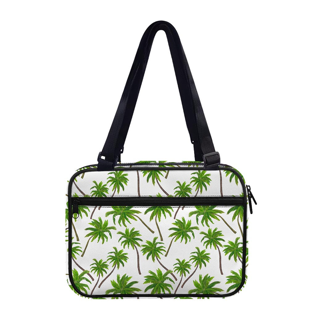Palm Tree Pattern Print Double Strap Bible Bag