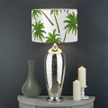 Palm Tree Pattern Print Drum Lamp Shade