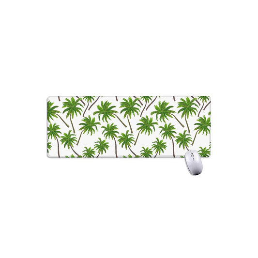 Palm Tree Pattern Print Extended Mouse Pad