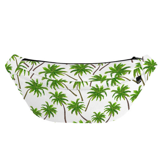 Palm Tree Pattern Print Fanny Pack
