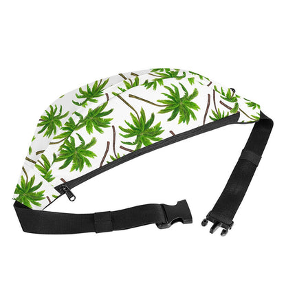 Palm Tree Pattern Print Fanny Pack