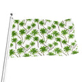 Palm Tree Pattern Print Flag