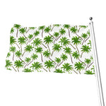Palm Tree Pattern Print Flag