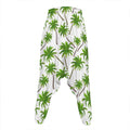Palm Tree Pattern Print Hammer Pants