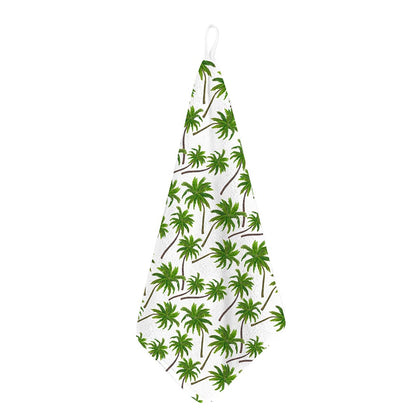Palm Tree Pattern Print Hand Towel