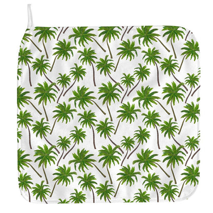Palm Tree Pattern Print Hand Towel