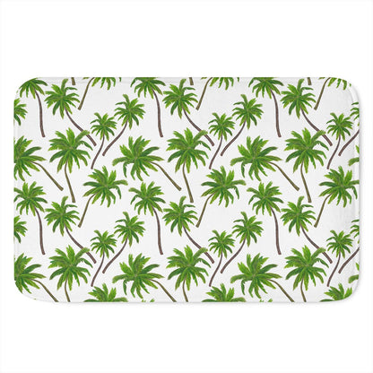 Palm Tree Pattern Print Indoor Door Mat