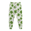 Palm Tree Pattern Print Jogger Pants