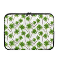 Palm Tree Pattern Print Laptop Sleeve