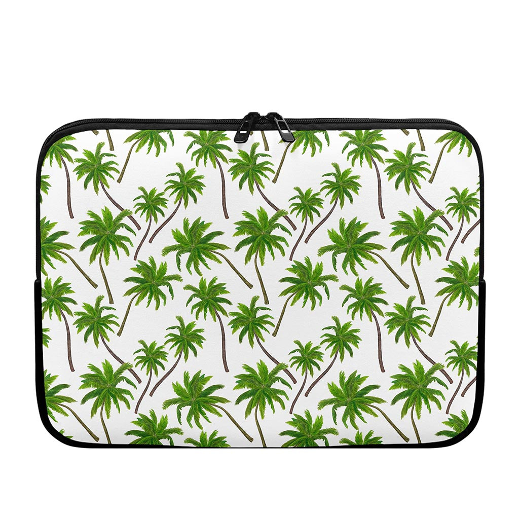 Palm Tree Pattern Print Laptop Sleeve