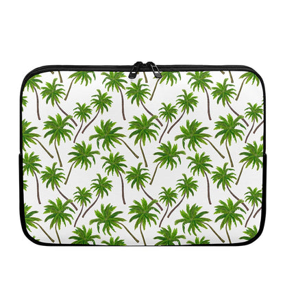 Palm Tree Pattern Print Laptop Sleeve