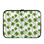 Palm Tree Pattern Print Laptop Sleeve