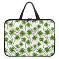 Palm Tree Pattern Print Laptop Sleeve With Handle