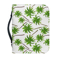 Palm Tree Pattern Print Leather Bible Cover