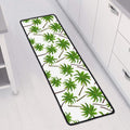 Palm Tree Pattern Print Long Kitchen Mat