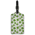 Palm Tree Pattern Print Luggage Tag