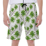 Palm Tree Pattern Print Men's Beach Shorts