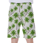 Palm Tree Pattern Print Men's Beach Shorts