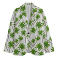 Palm Tree Pattern Print Men's Blazer