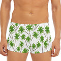 Palm Tree Pattern Print Men's Short Boxer Briefs