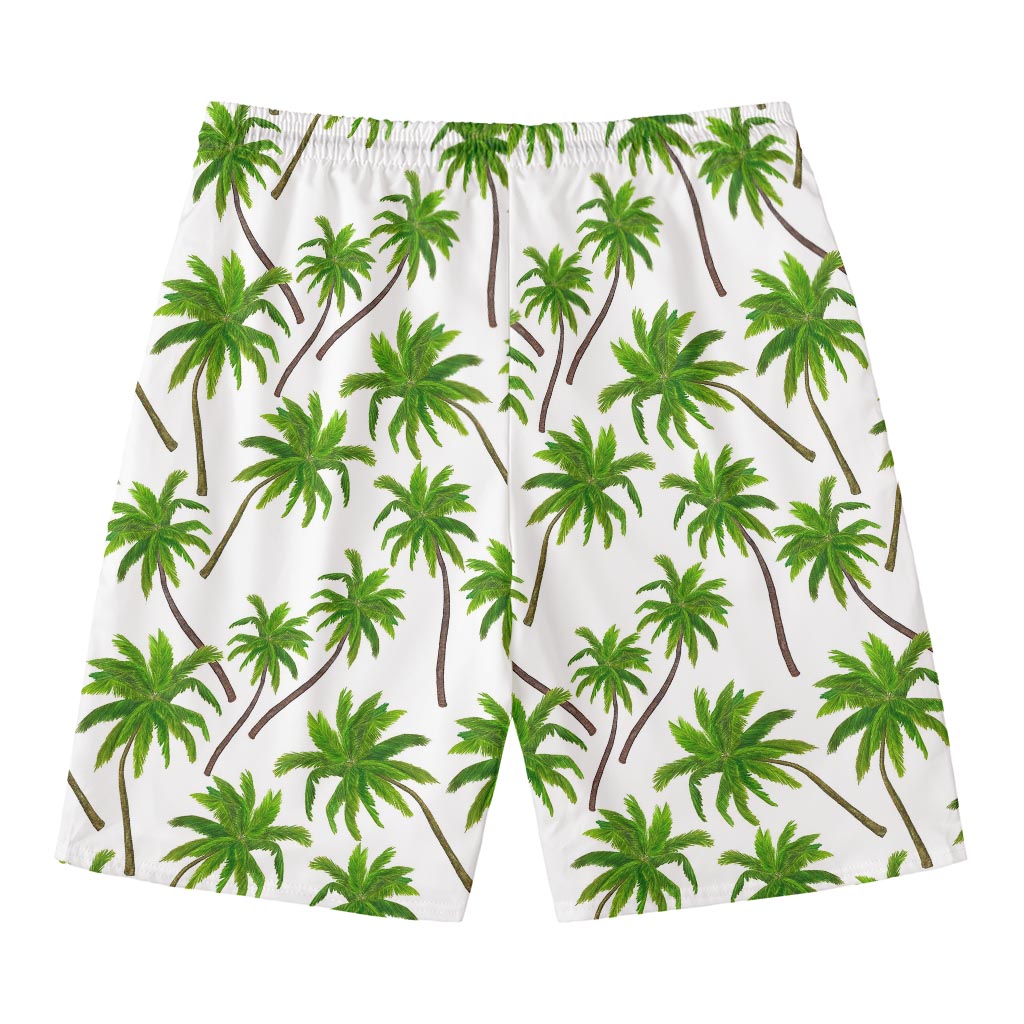 Palm Tree Pattern Print Men's Swim Trunks