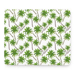 Palm Tree Pattern Print Mouse Pad