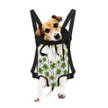 Palm Tree Pattern Print Pet Carrier Backpack