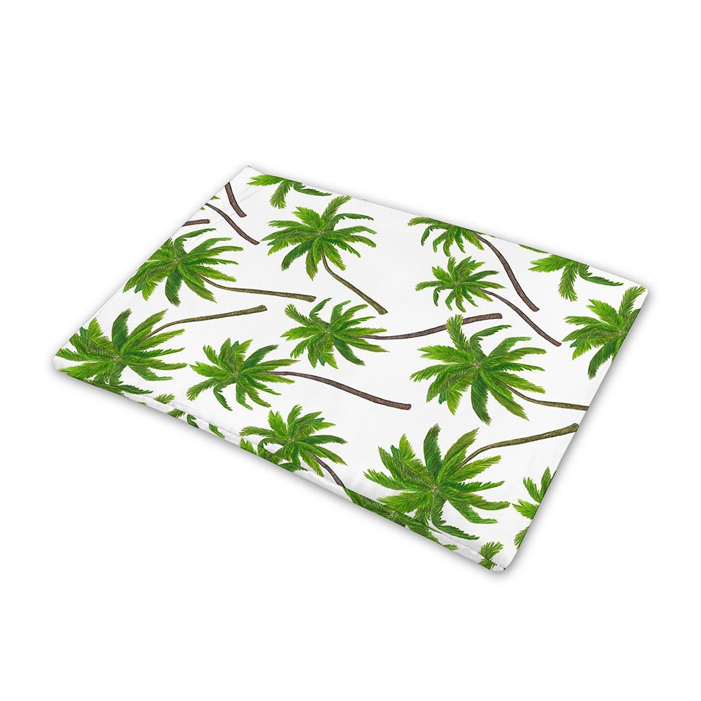 Palm Tree Pattern Print Pet Cooling Mat Cover