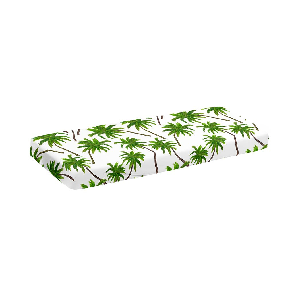 Palm Tree Pattern Print Piano Keyboard Cover