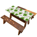 Palm Tree Pattern Print Picnic Table Cover