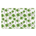 Palm Tree Pattern Print Polyester Doormat