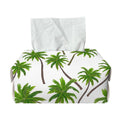 Palm Tree Pattern Print Rectangle Tissue Box Cover