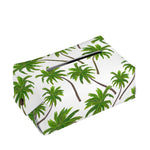 Palm Tree Pattern Print Rectangle Tissue Box Cover