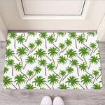 Palm Tree Pattern Print Rubber Doormat
