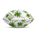 Palm Tree Pattern Print Rugby Ball