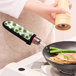 Palm Tree Pattern Print Skillet Handle Cover