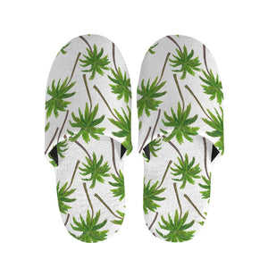 Palm Tree Pattern Print Slippers