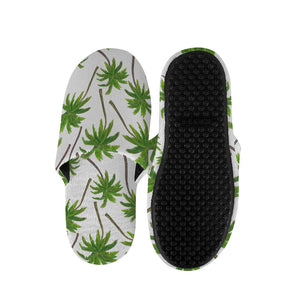 Palm Tree Pattern Print Slippers