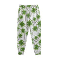 Palm Tree Pattern Print Sweatpants