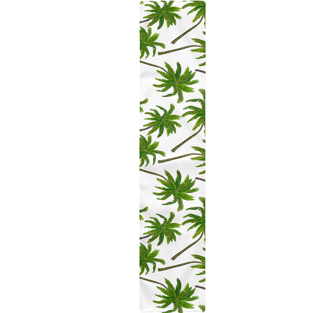 Palm Tree Pattern Print Table Runner
