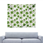 Palm Tree Pattern Print Tapestry